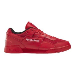 Reebok Men's Workout Plus Human Rights Now! Black Red Sneaker Size 7.5 New